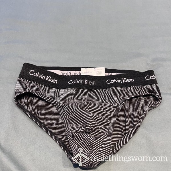 Grey And Black CK Brief