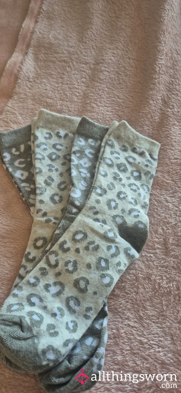 Grey Animal Print