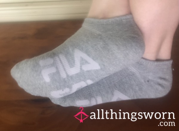 Grey Ankle FILA Brand Socks