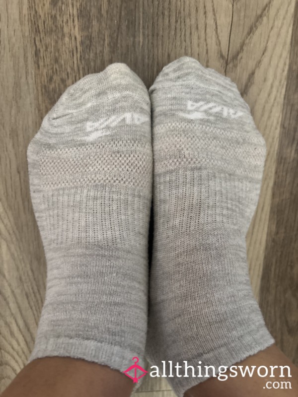 Grey Ankle Socks