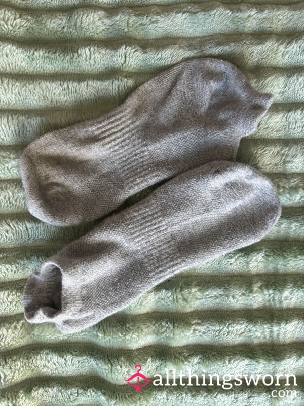 Grey Ankle Socks