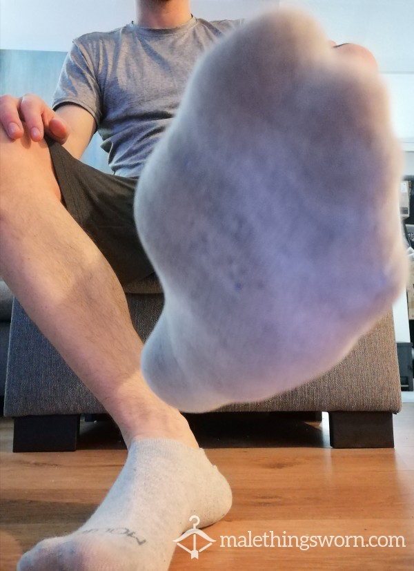 Grey Ankle Socks