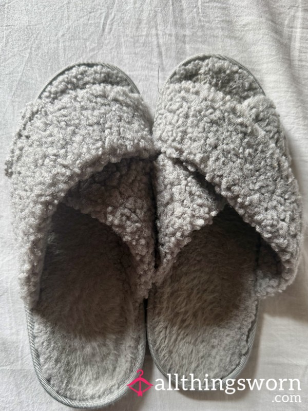 Grey Aromatic Slippers