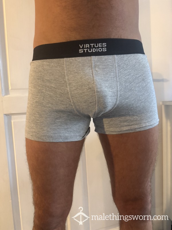 Grey Boxers Medium
