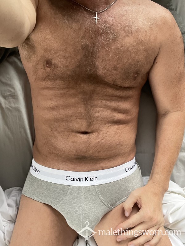 Grey Calvin Briefs