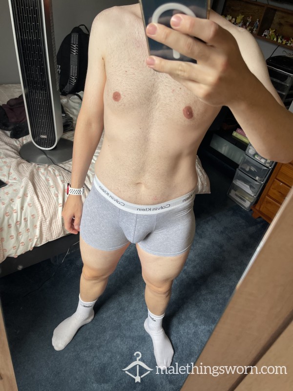 Grey Calvin Klein Boxers