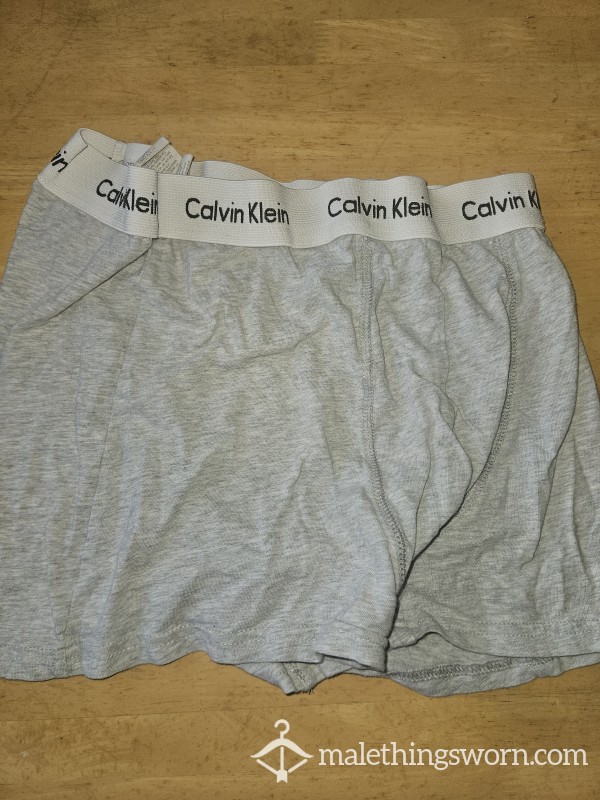 Grey Calvin Klein Boxers