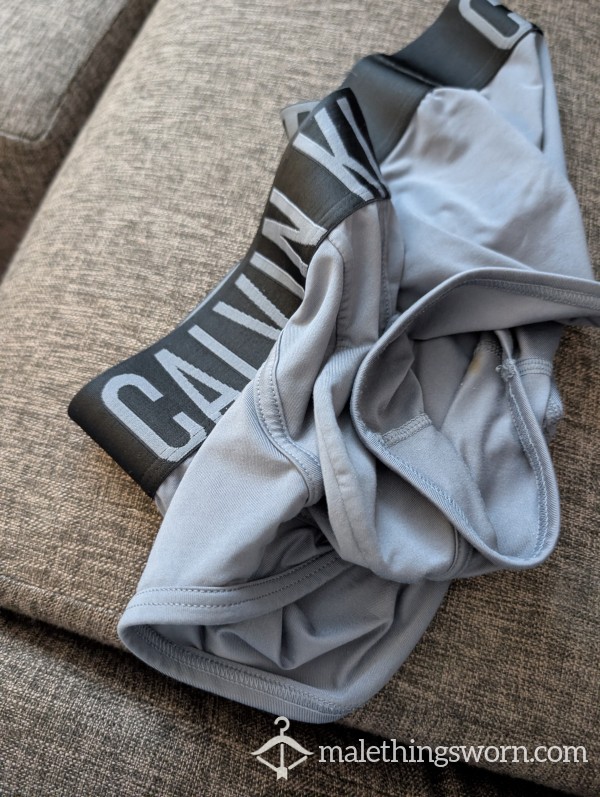 Grey Calvin Klein Boxers