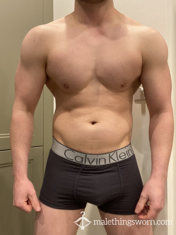 Grey Calvin Klein Boxers