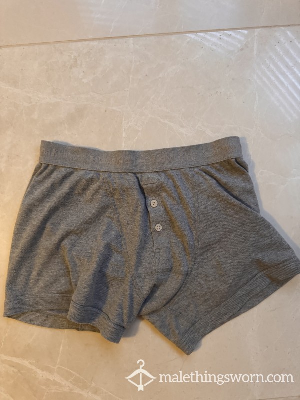 Grey Calvin Klein Boxers
