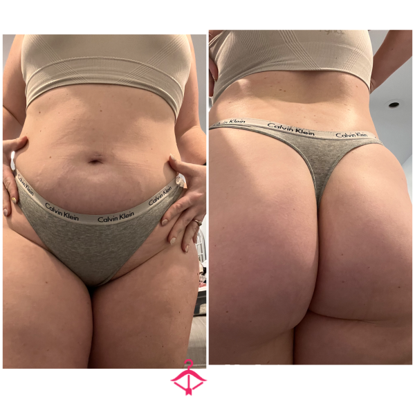 Grey Calvin Klein Thong