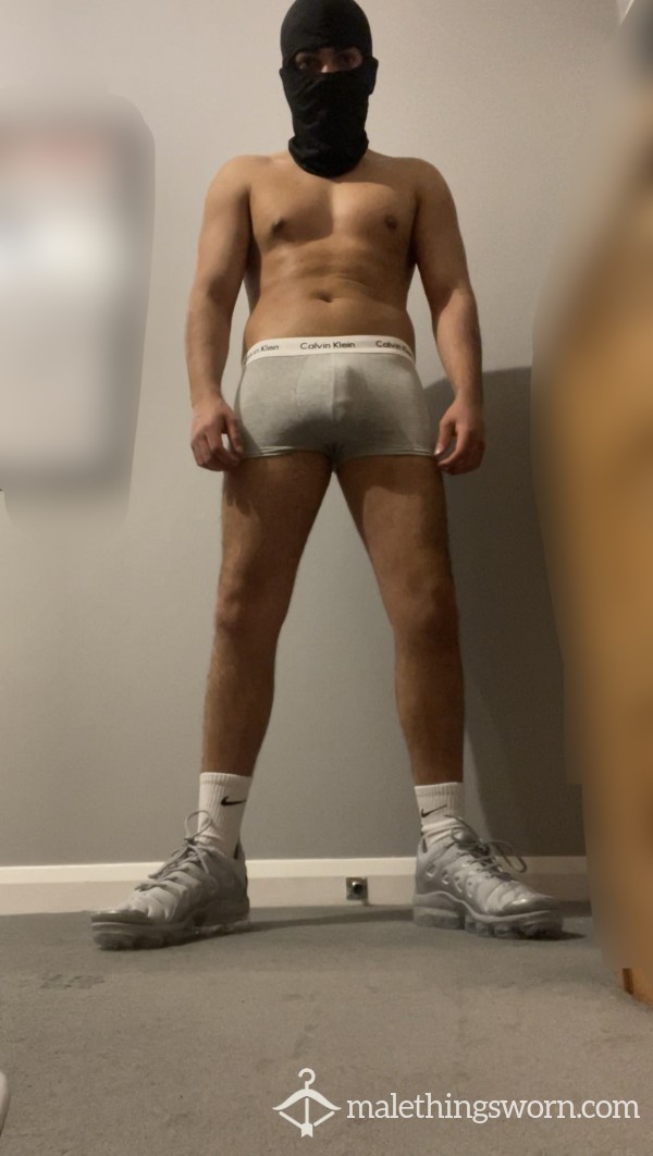 Grey Calvin’s 3 Day Worn + C*m 😈