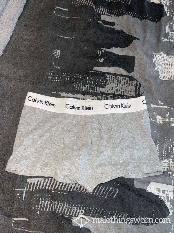 Grey Calvin’s 3 Day Worn + C*m 😈