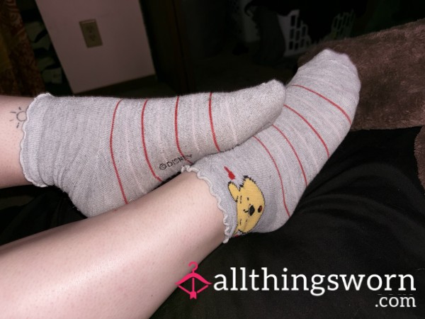 Grey Character Socks