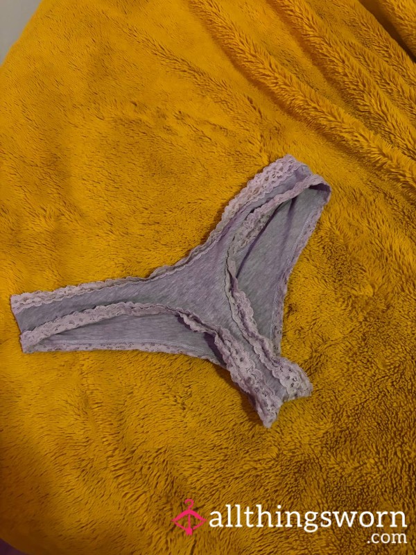 Grey Cheeky Panties 🐭