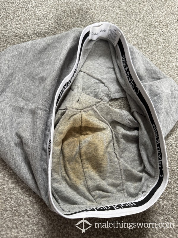 Grey CK Boxers
