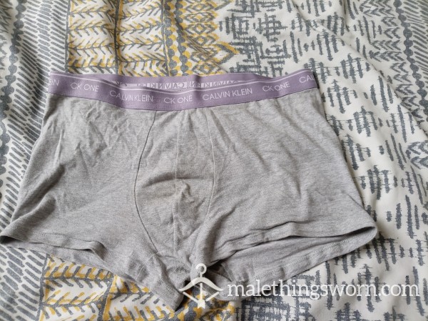 Grey CK One Boxers
