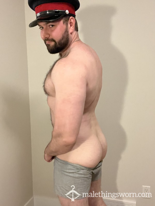 Grey Cop Boxers