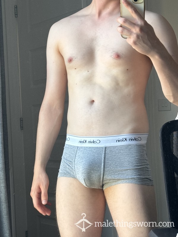 Grey Cotton Calvin Klein Size S