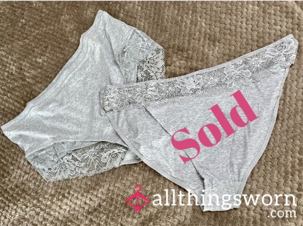 Grey Cotton Panties