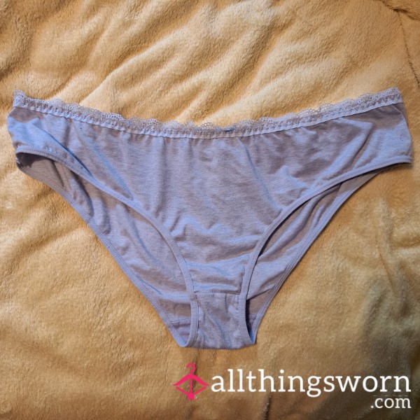 Grey Cotton Panties