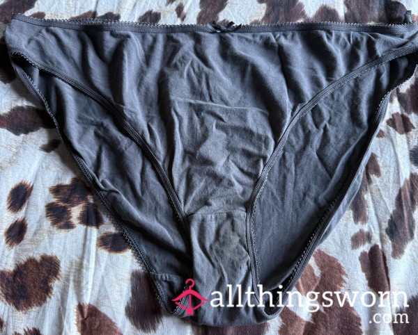 Grey Cotton Panties