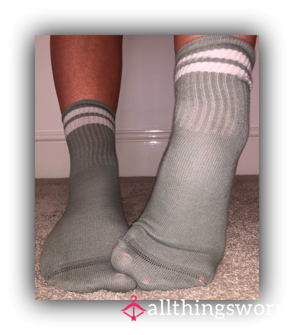 Grey Cotton Socks