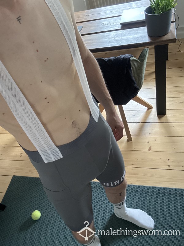 Grey Cycling Bibs Siroko
