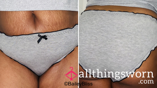 Grey Full Back Pants - 48hrs Wear Included