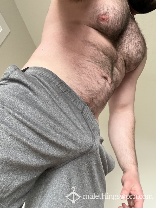 Grey Gym Shorts