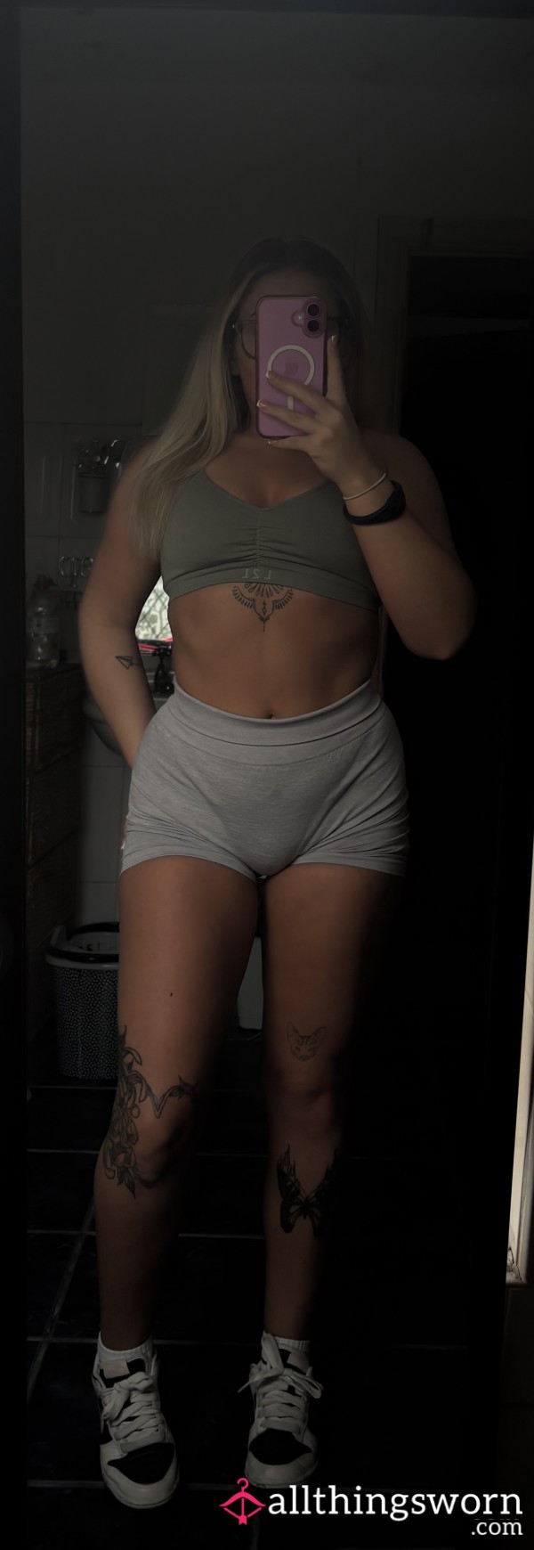 Grey Gym Shorts