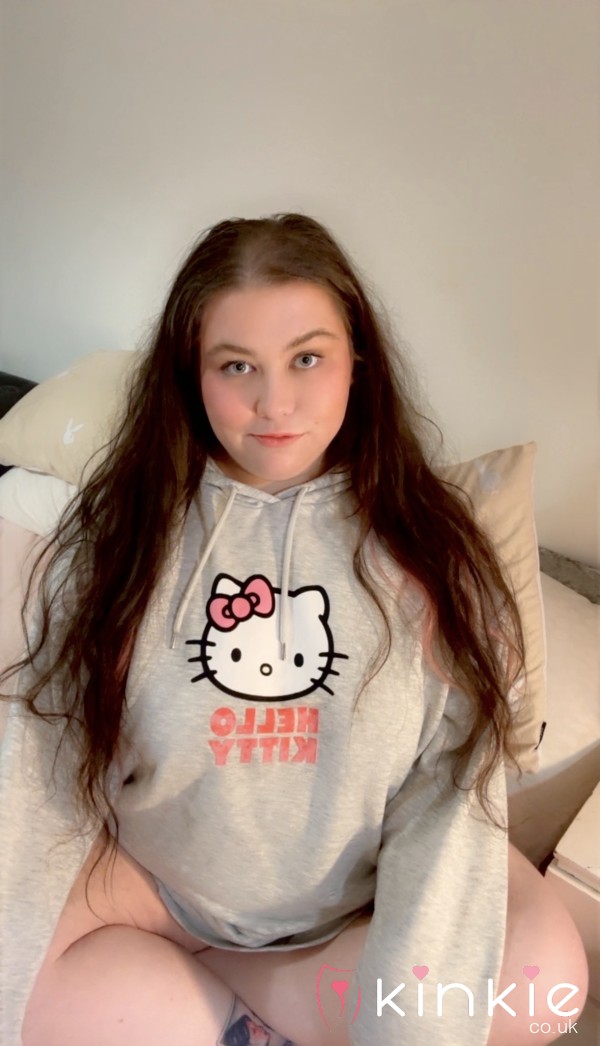 Grey Hello Kitty Hoodie Worn By BBW