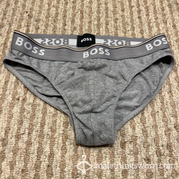 Grey Hugo Boss Brief