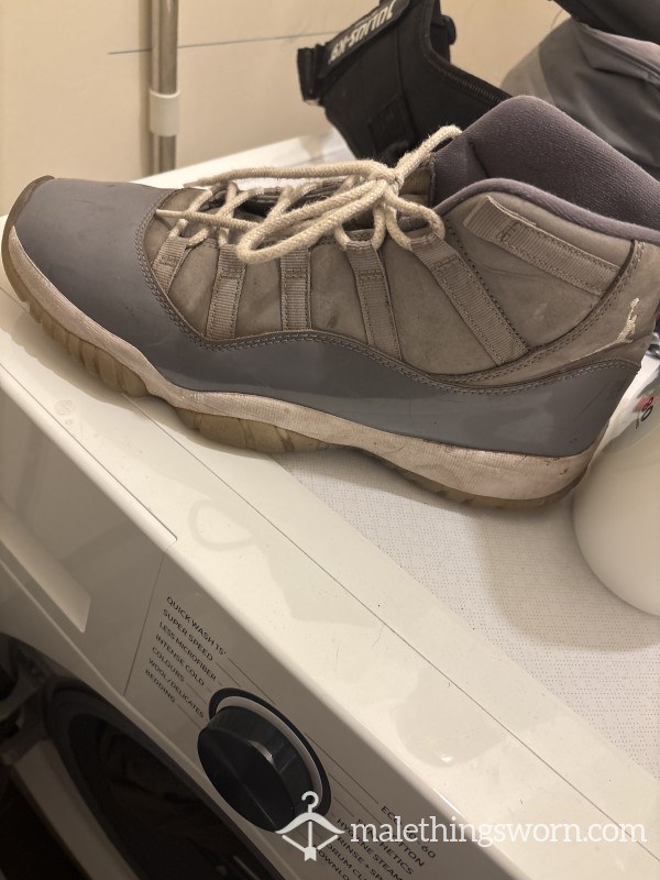 Grey Jordans