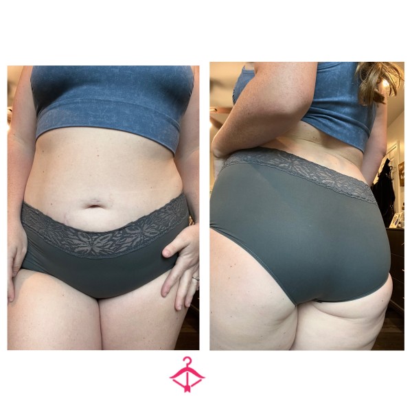 Grey Lace Panty