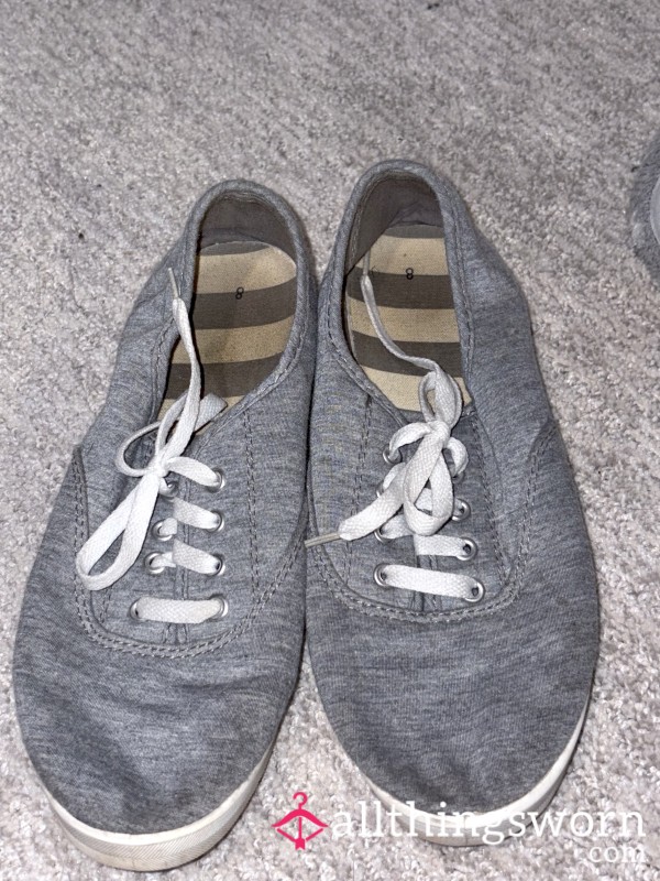Grey Low Tops