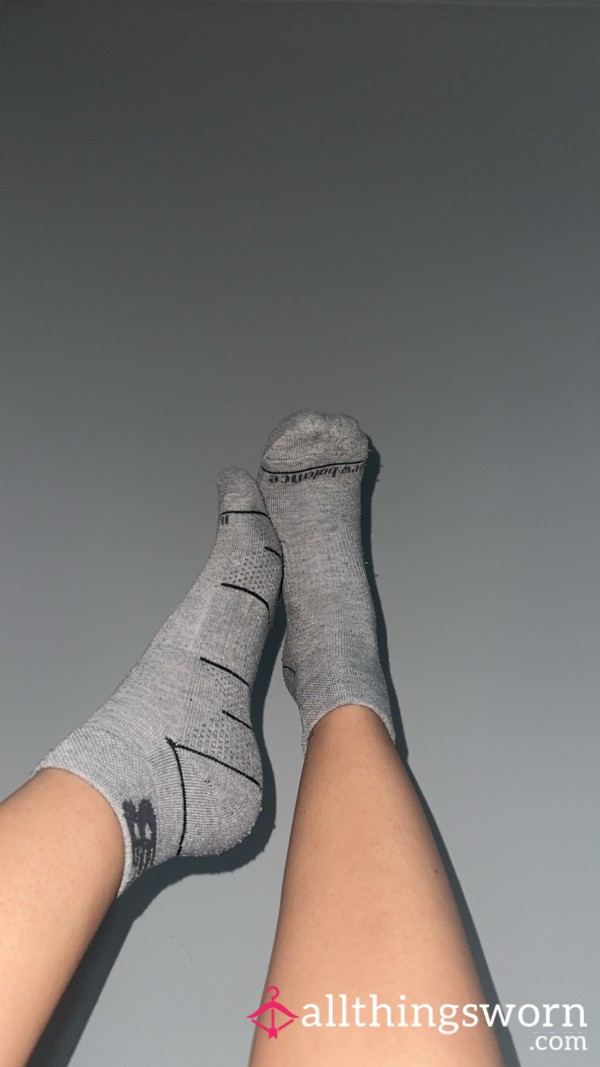 Grey New Balance Socks🩶