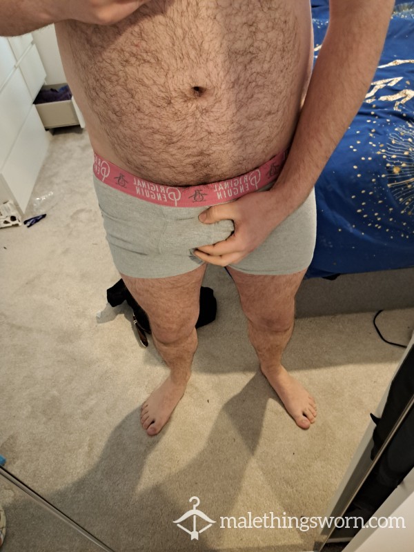 Grey Penguin Boxers