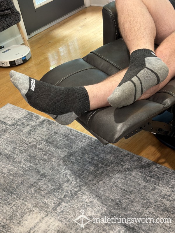 Grey Puma Socks- 2 Day Wear