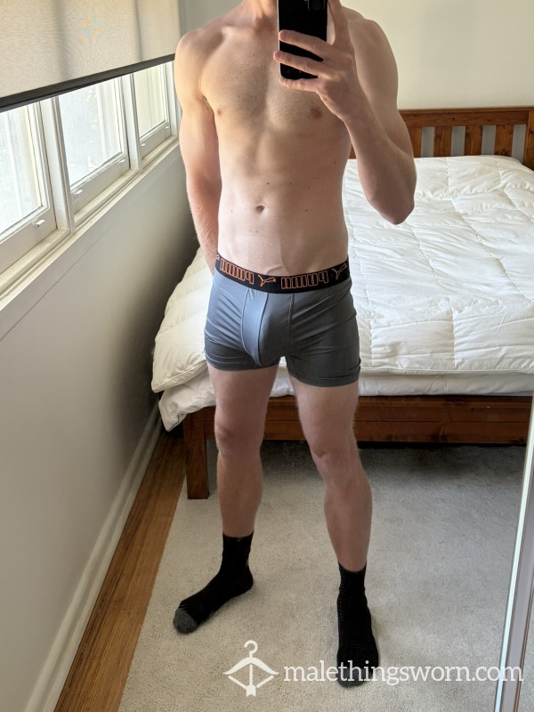 Grey Puma Trunks