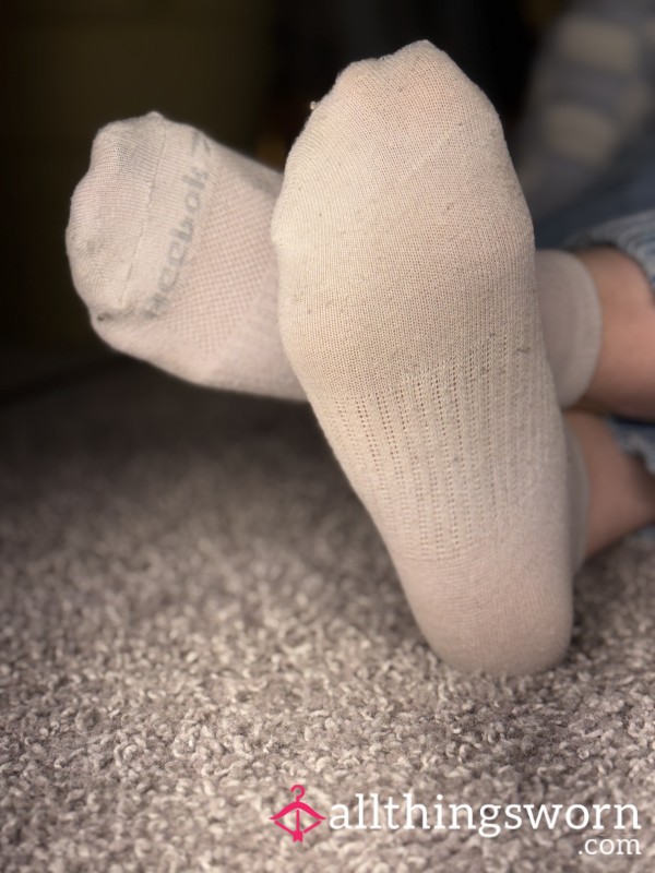 Grey Reebok Sports Socks