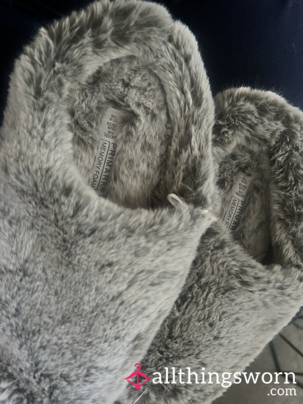 Grey Slippers