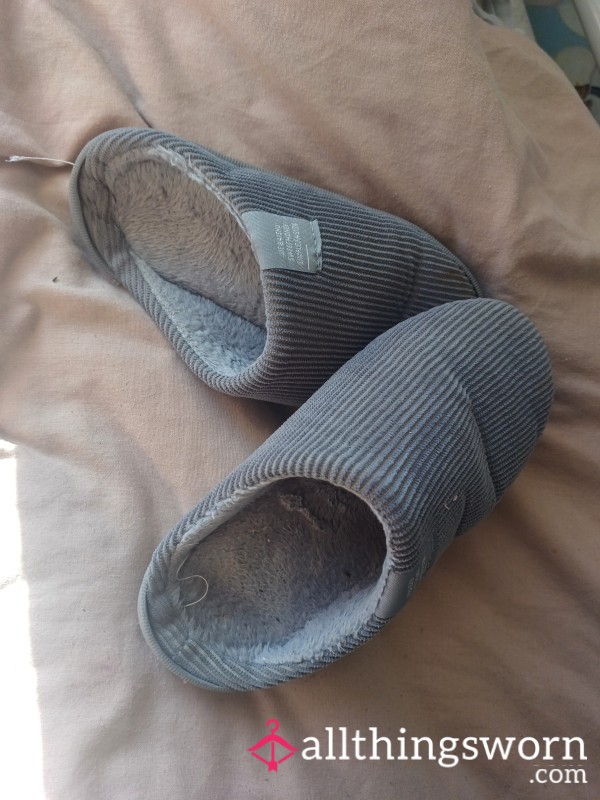 Grey Slippers