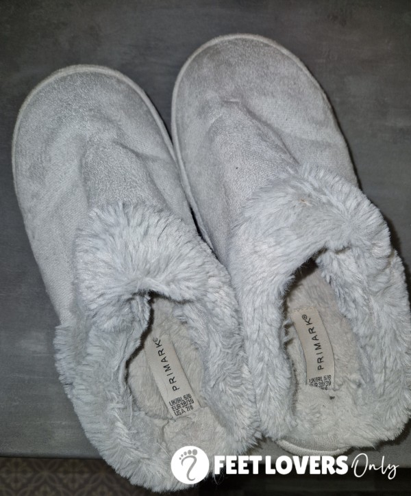 Grey Slippers