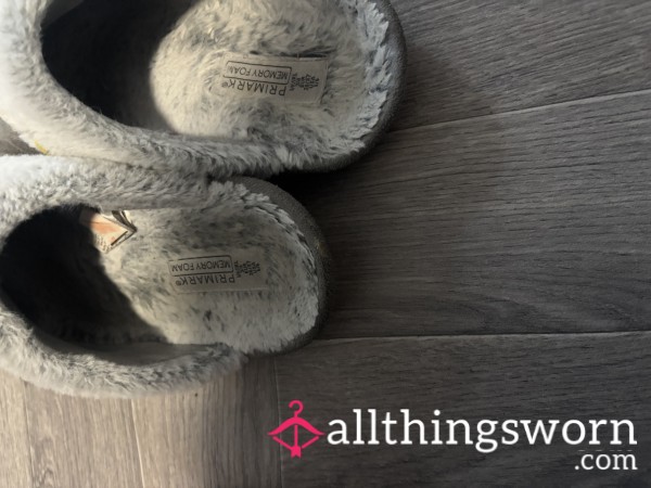 Grey Slippers