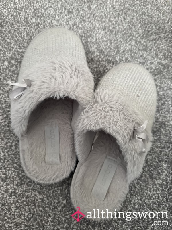 Grey Slippers