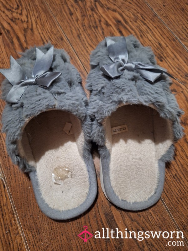 Grey Slippers