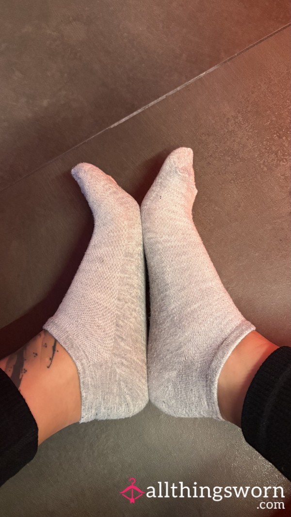 Grey Socks Tiny Used 1 Day