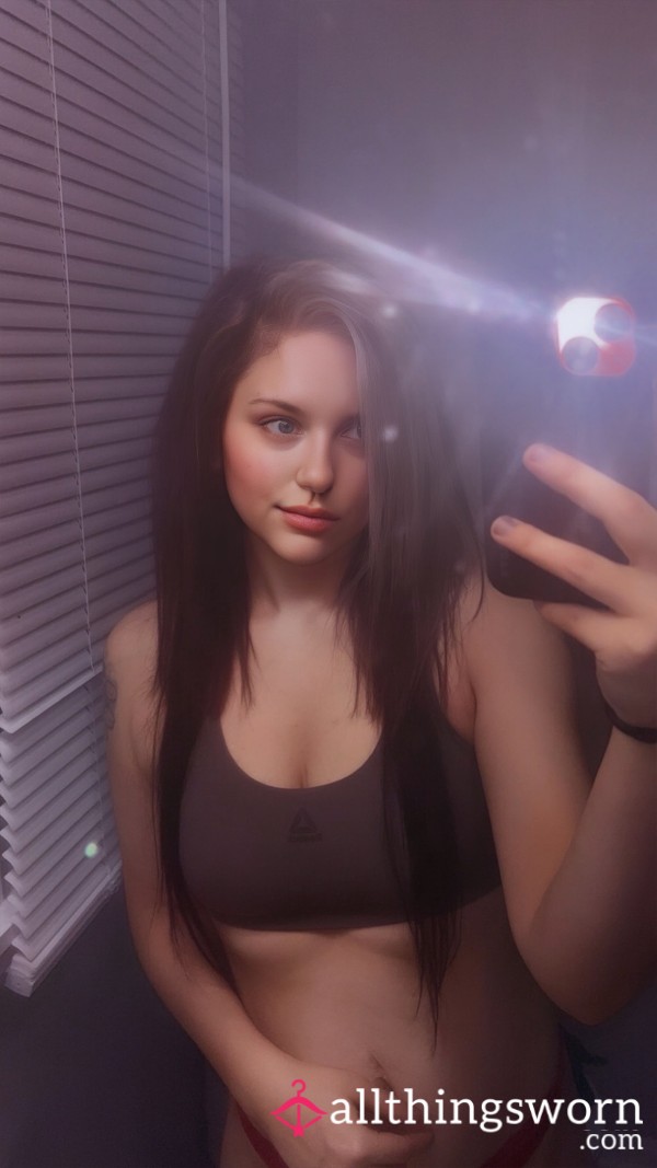 Grey Sports Bra