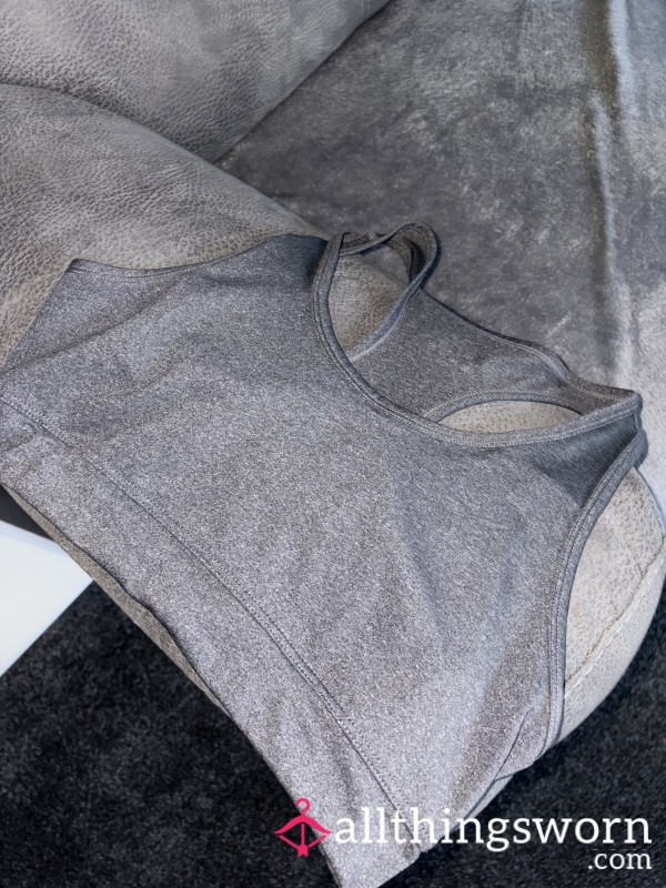 GREY STINKING SPORTS BRA 🙈